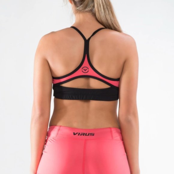 👋Virus Performance Stay Cool Eclipse Sports Bra Size Medium - Picture 2 of 8